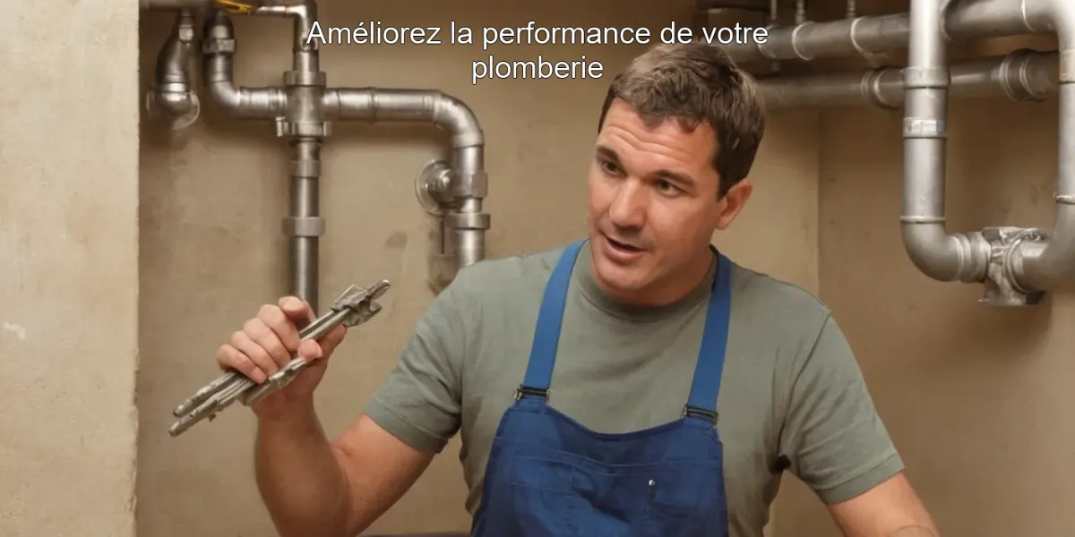 Améliorez la performance de votre plomberie