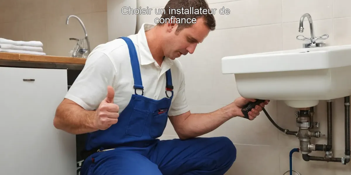 Choisir un installateur de confiance