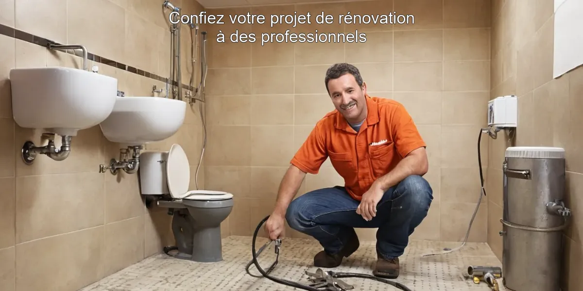 Confiez votre projet de rénovation à des professionnels