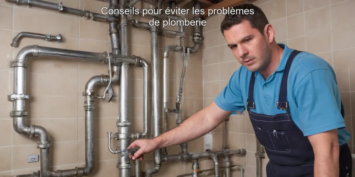 Conseils pour éviter les problèmes de plomberie