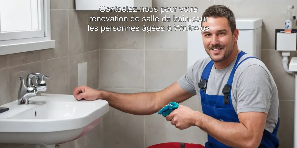 Contactez-nous pour votre rénovation de salle de bain pour les personnes âgées à Wattrelos