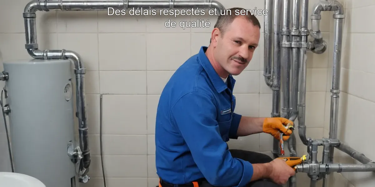 Des délais respectés et un service de qualité