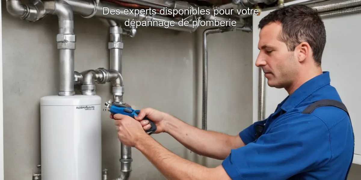 Des experts disponibles pour votre dépannage de plomberie