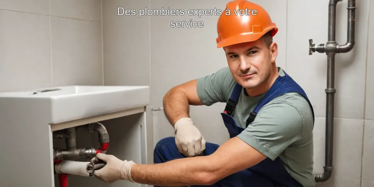 Des plombiers experts à votre service