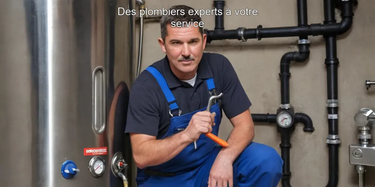 Des plombiers experts à votre service