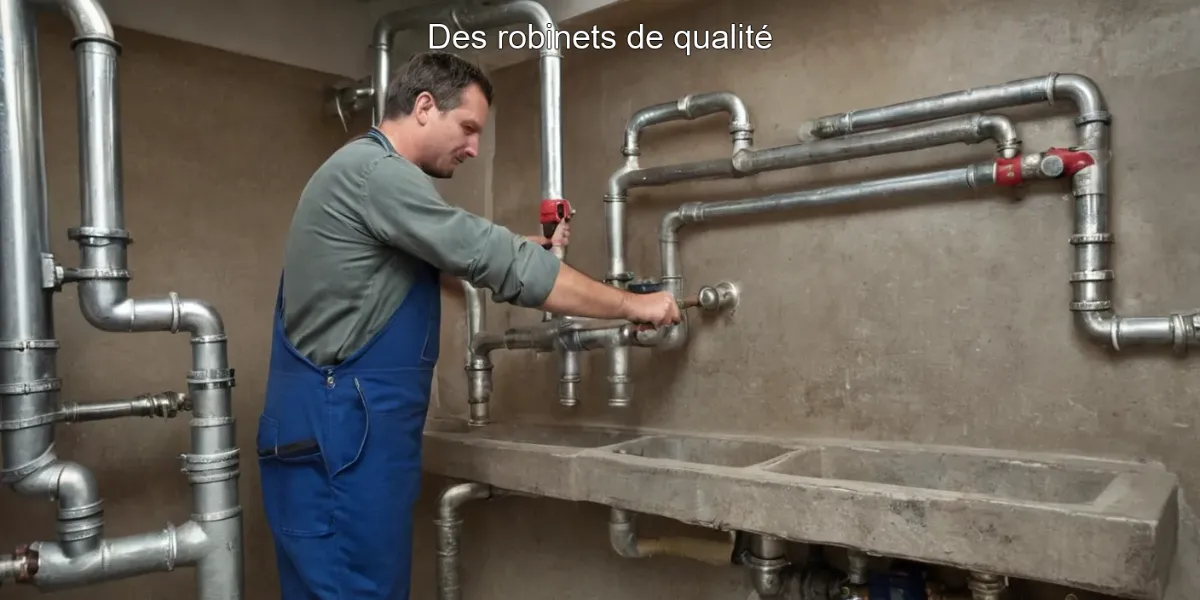 Des robinets de qualité