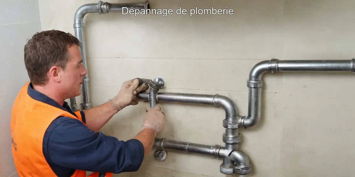 Dépannage de plomberie