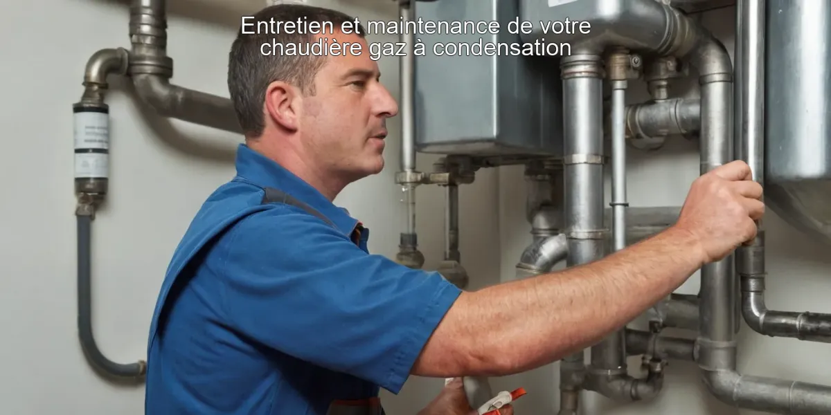 Entretien et maintenance de votre chaudière gaz à condensation