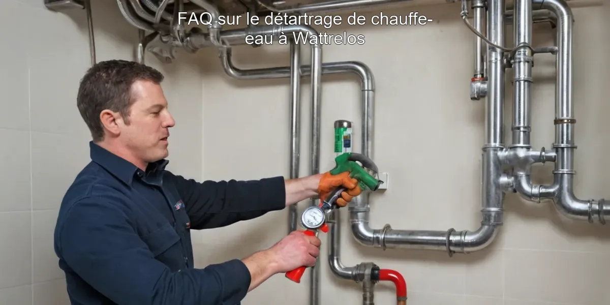 FAQ sur le détartrage de chauffe-eau à Wattrelos