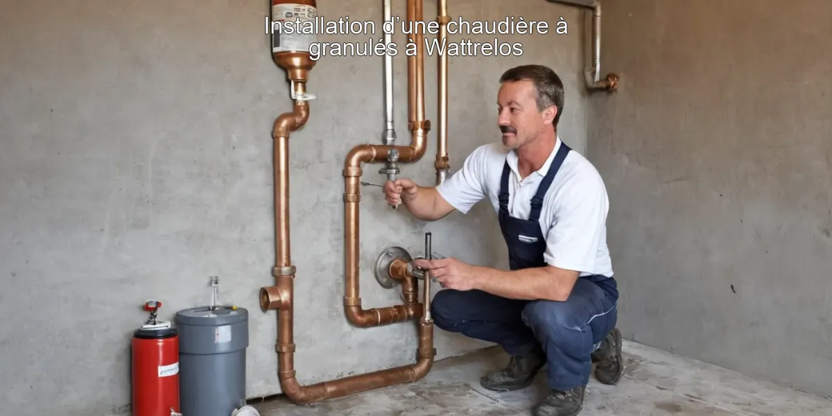 Installation d’une chaudière à granulés à Wattrelos