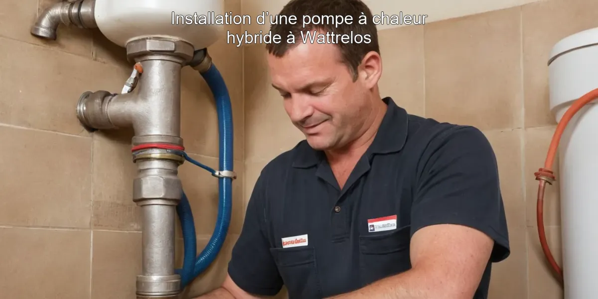 Installation d’une pompe à chaleur hybride à Wattrelos