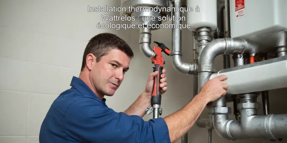 Installation thermodynamique à Wattrelos : une solution écologique et économique