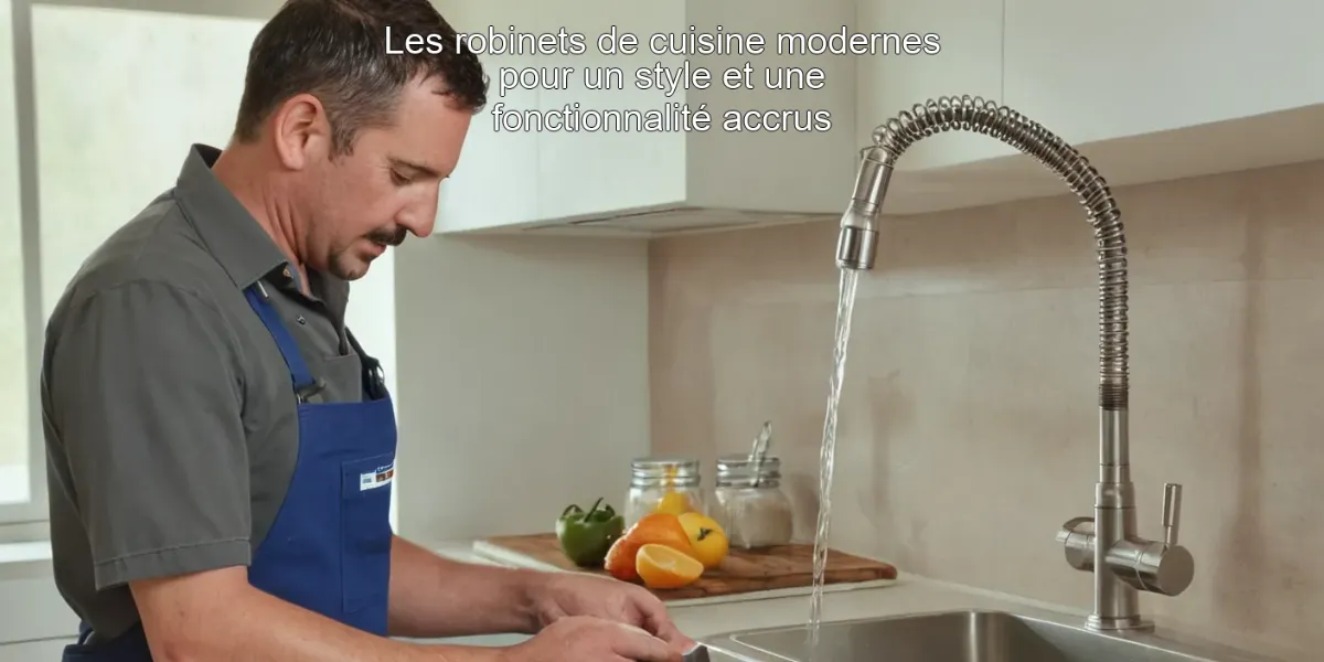 Les robinets de cuisine modernes pour un style et une fonctionnalité accrus