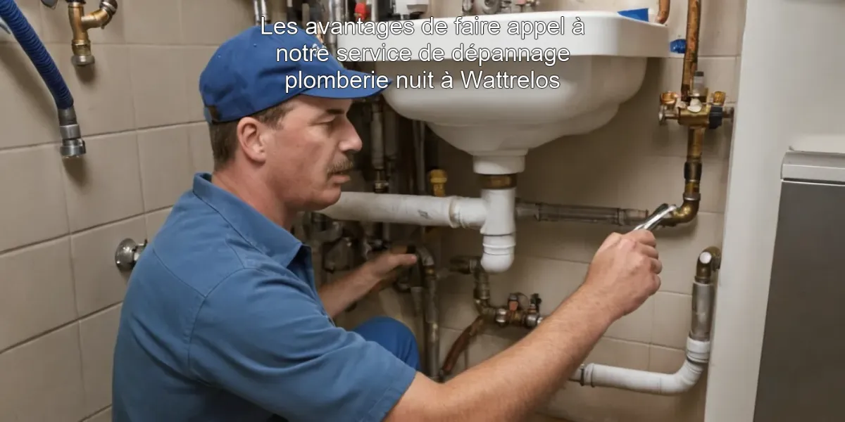 Les avantages de faire appel à notre service de dépannage plomberie nuit à Wattrelos