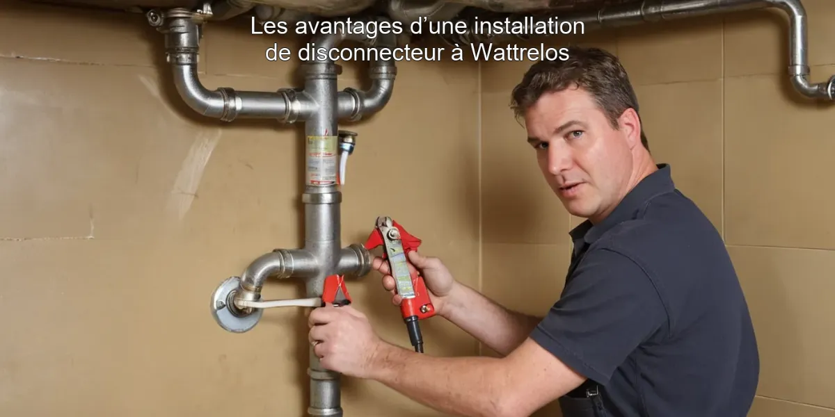 Les avantages d’une installation de disconnecteur à Wattrelos