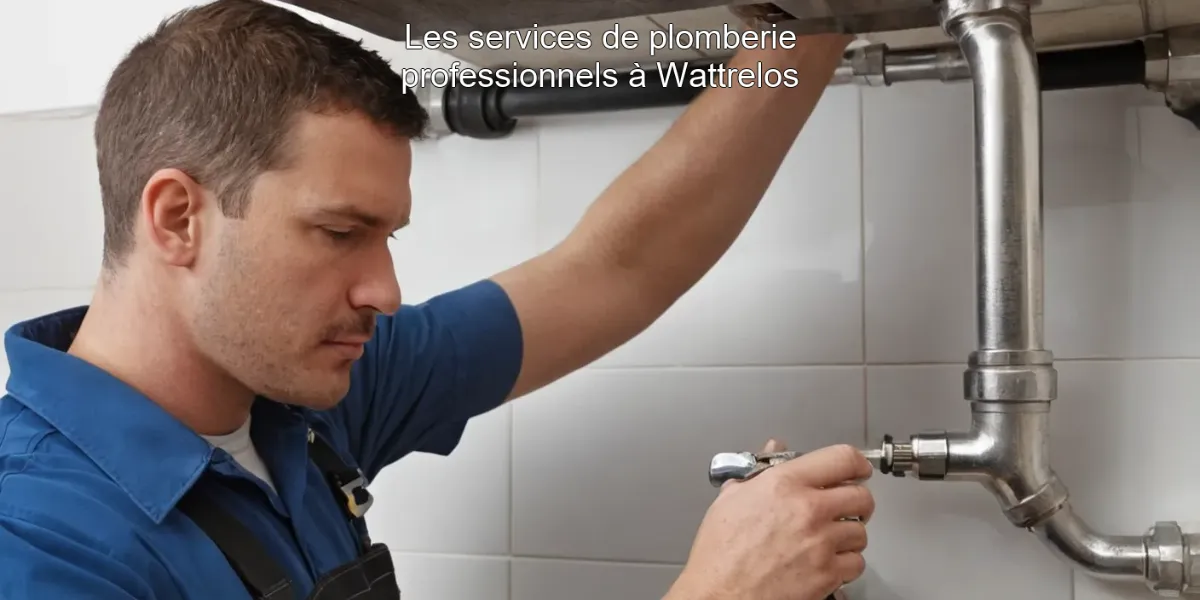 Les services de plomberie professionnels à Wattrelos