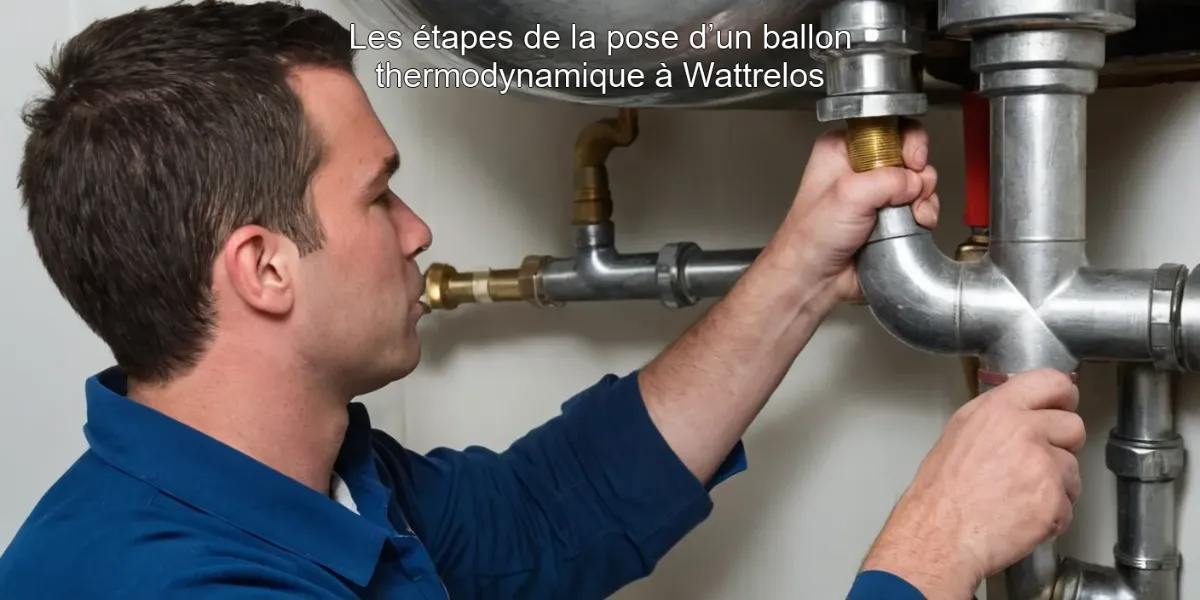 Les étapes de la pose d’un ballon thermodynamique à Wattrelos