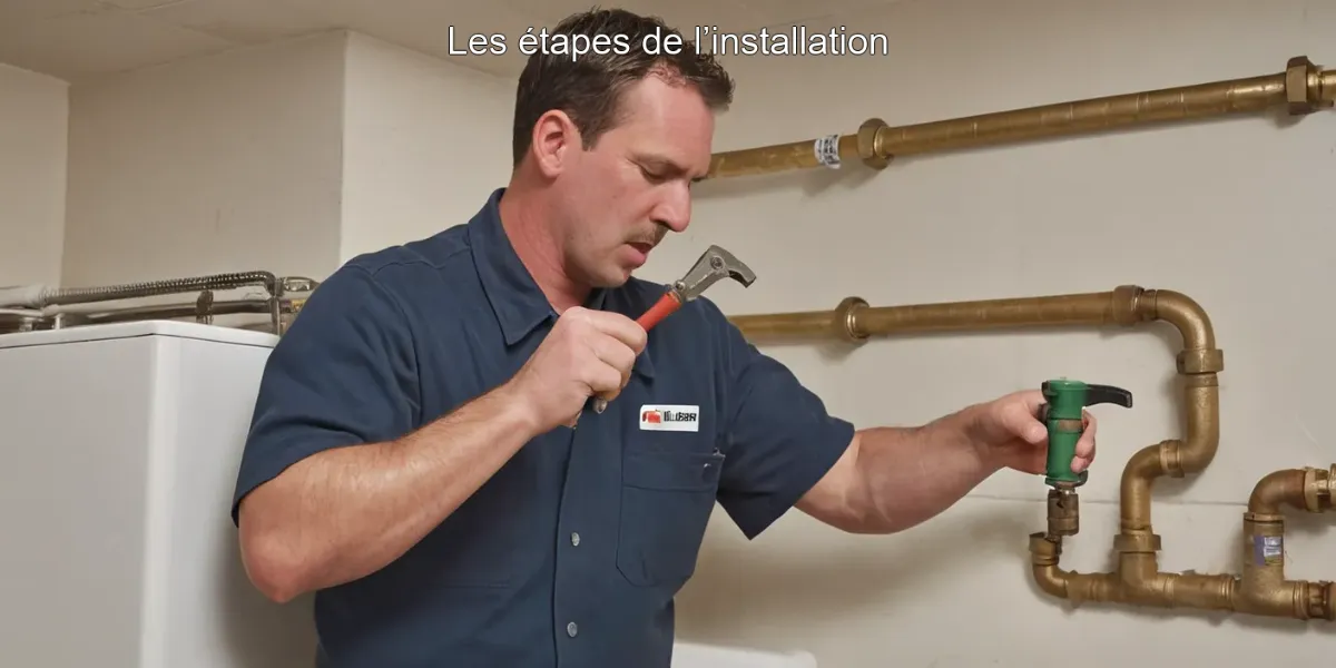 Les étapes de l’installation