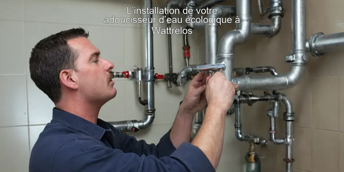 L’installation de votre adoucisseur d’eau écologique à Wattrelos