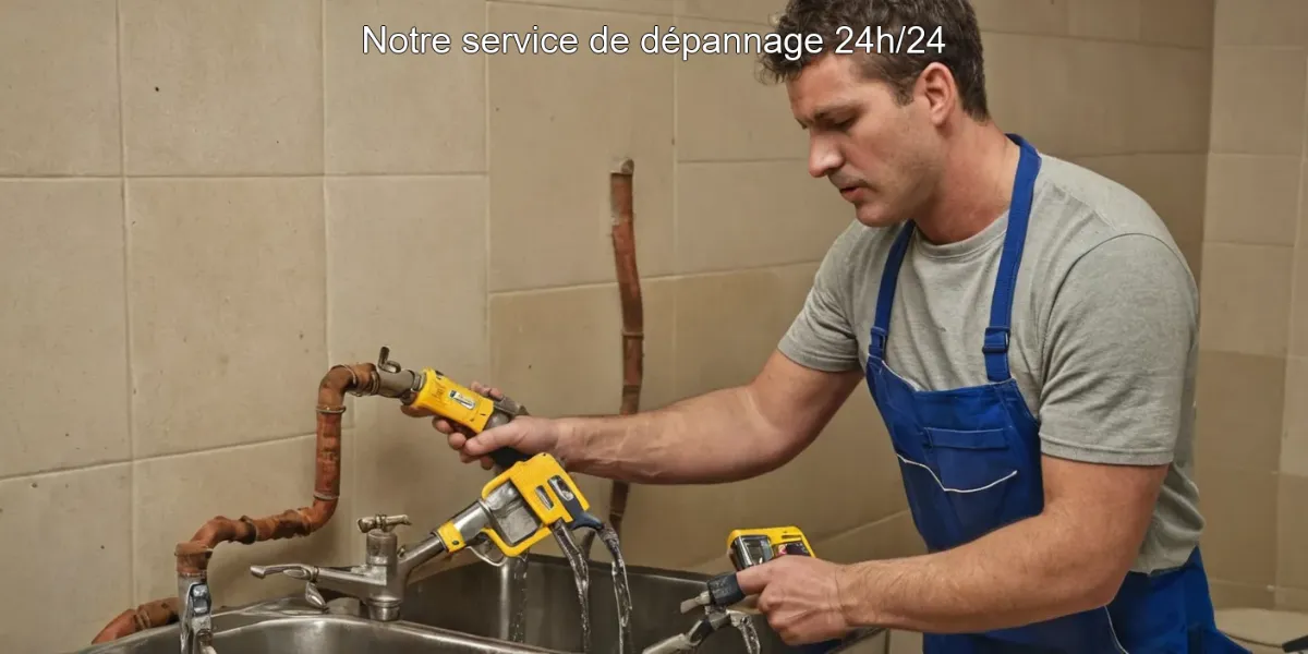 Notre service de dépannage 24h/24