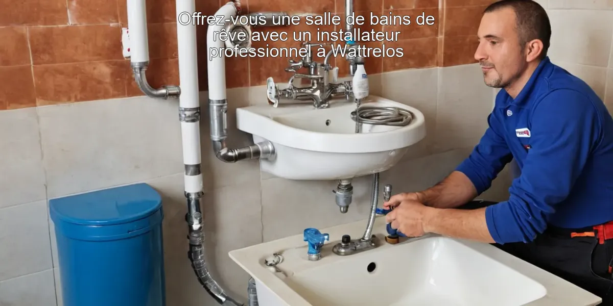 Offrez-vous une salle de bains de rêve avec un installateur professionnel à Wattrelos