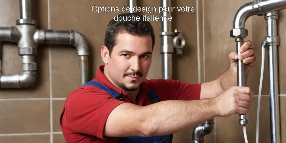 Options de design pour votre douche italienne