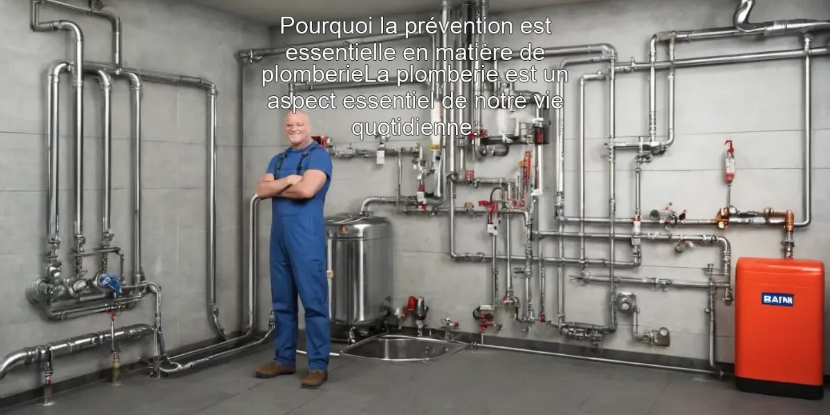 Pourquoi la prévention est essentielle en matière de plomberieLa plomberie est un aspect essentiel de notre vie quotidienne.