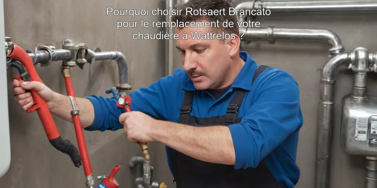 Pourquoi choisir Rotsaert Brancato pour le remplacement de votre chaudière à Wattrelos ?