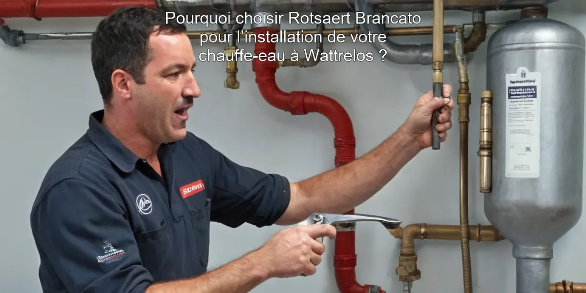 Pourquoi choisir Rotsaert Brancato pour l’installation de votre chauffe-eau à Wattrelos ?