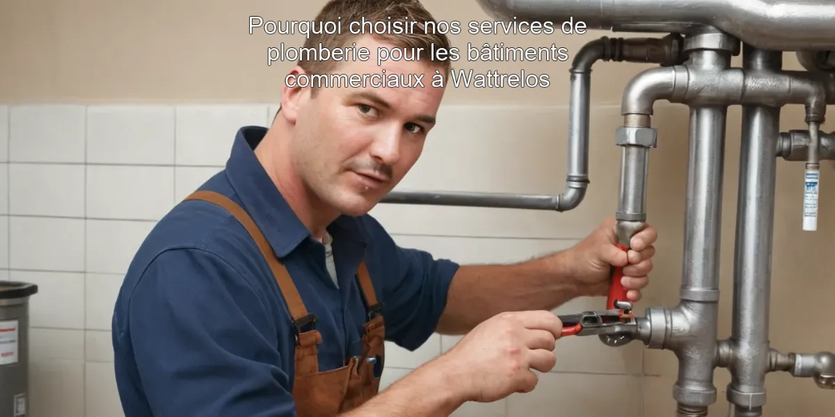 Pourquoi choisir nos services de plomberie pour les bâtiments commerciaux à Wattrelos