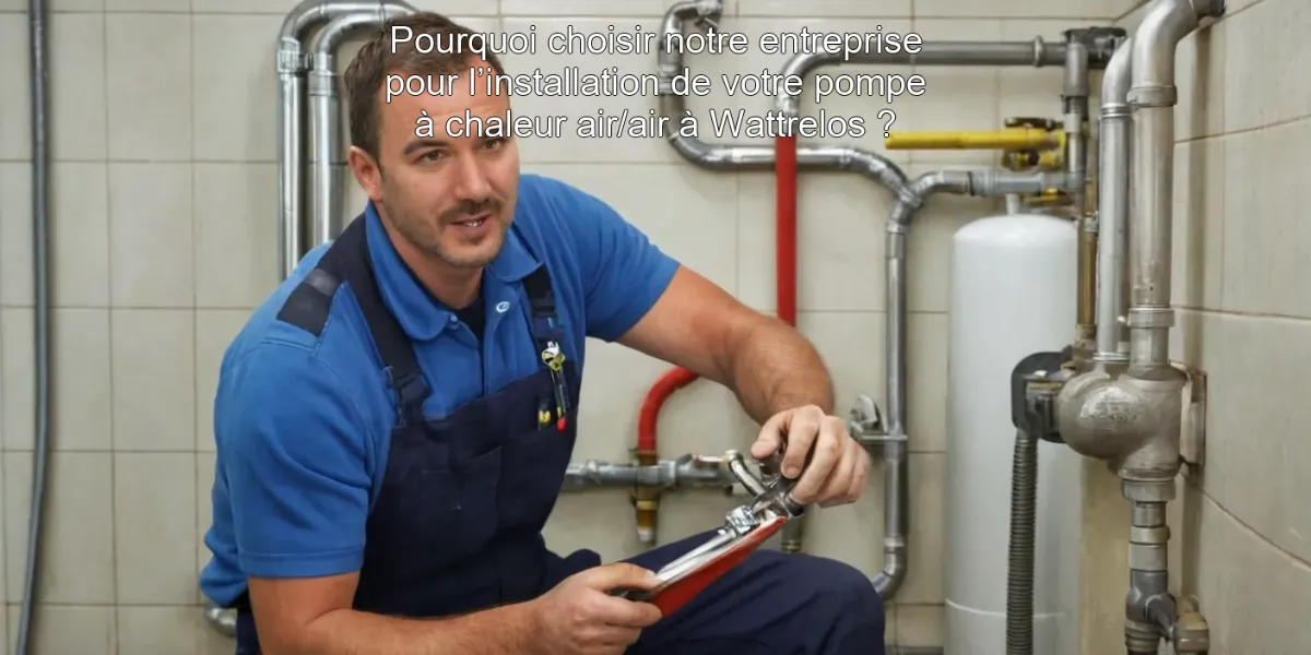 Pourquoi choisir notre entreprise pour l’installation de votre pompe à chaleur air/air à Wattrelos ?