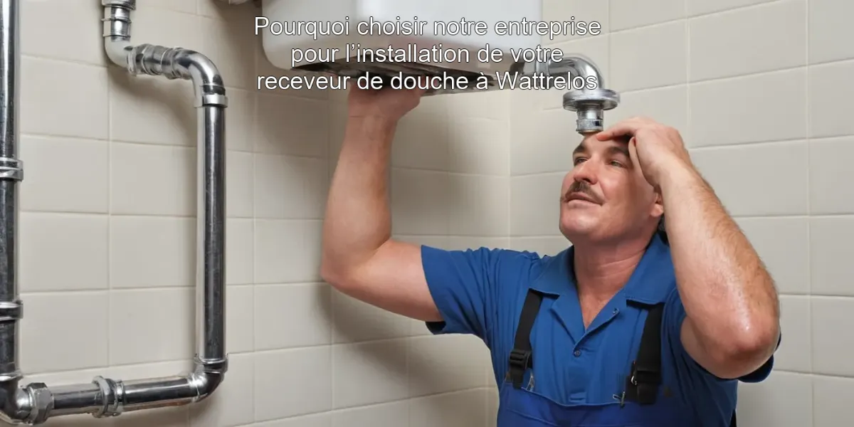 Pourquoi choisir notre entreprise pour l’installation de votre receveur de douche à Wattrelos