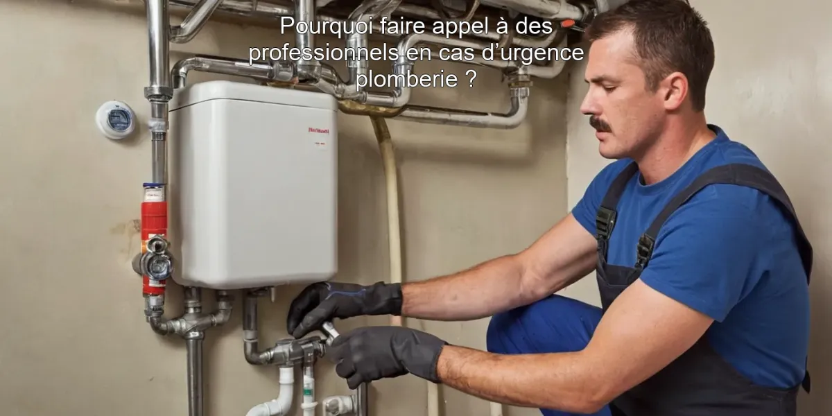 Pourquoi faire appel à des professionnels en cas d’urgence plomberie ?