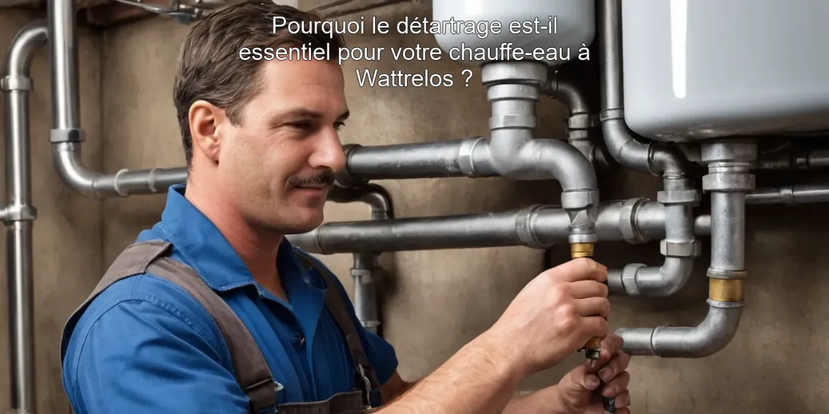 Pourquoi le détartrage est-il essentiel pour votre chauffe-eau à Wattrelos ?