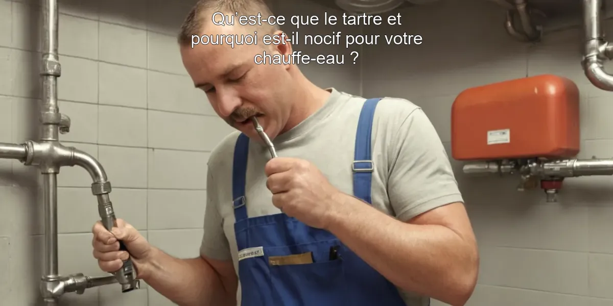 Qu’est-ce que le tartre et pourquoi est-il nocif pour votre chauffe-eau ?