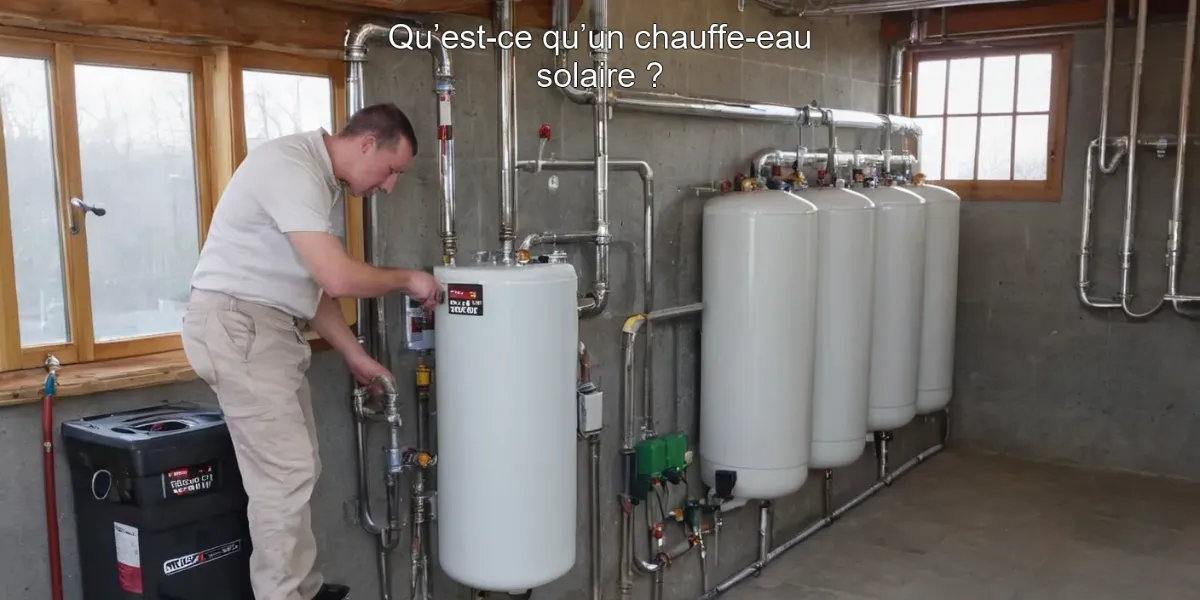 Qu’est-ce qu’un chauffe-eau solaire ?