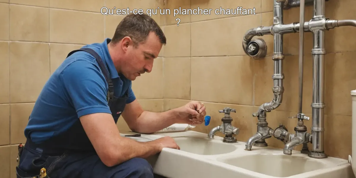 Qu’est-ce qu’un plancher chauffant ?