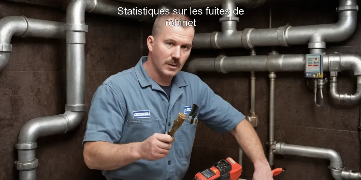 Statistiques sur les fuites de robinet