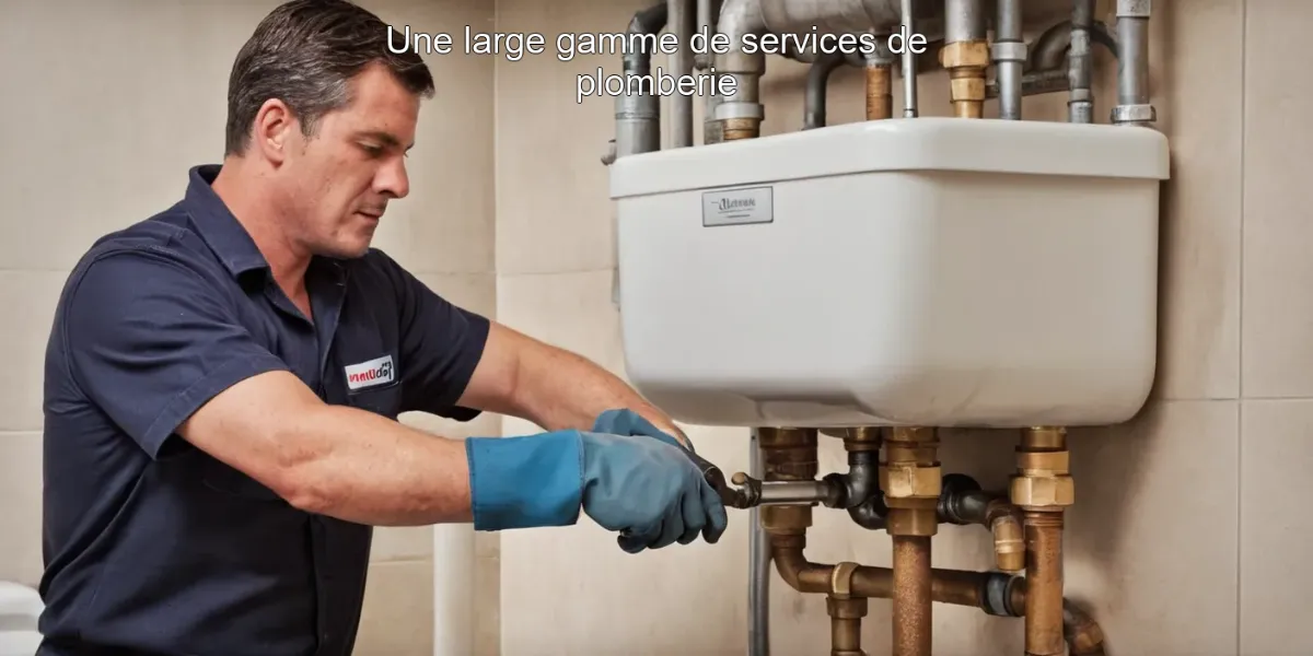 Une large gamme de services de plomberie