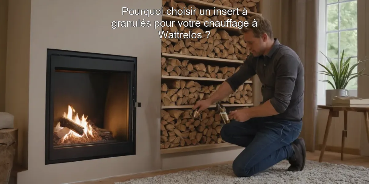 Pourquoi choisir un insert à granulés pour votre chauffage à Wattrelos ?