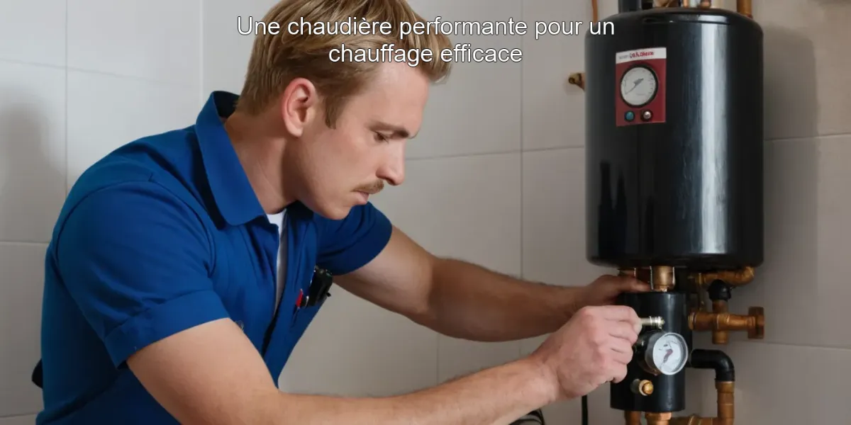 Une chaudière performante pour un chauffage efficace