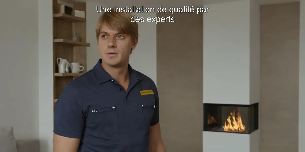 Une installation de qualité par des experts