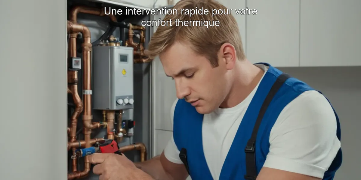 Une intervention rapide pour votre confort thermique