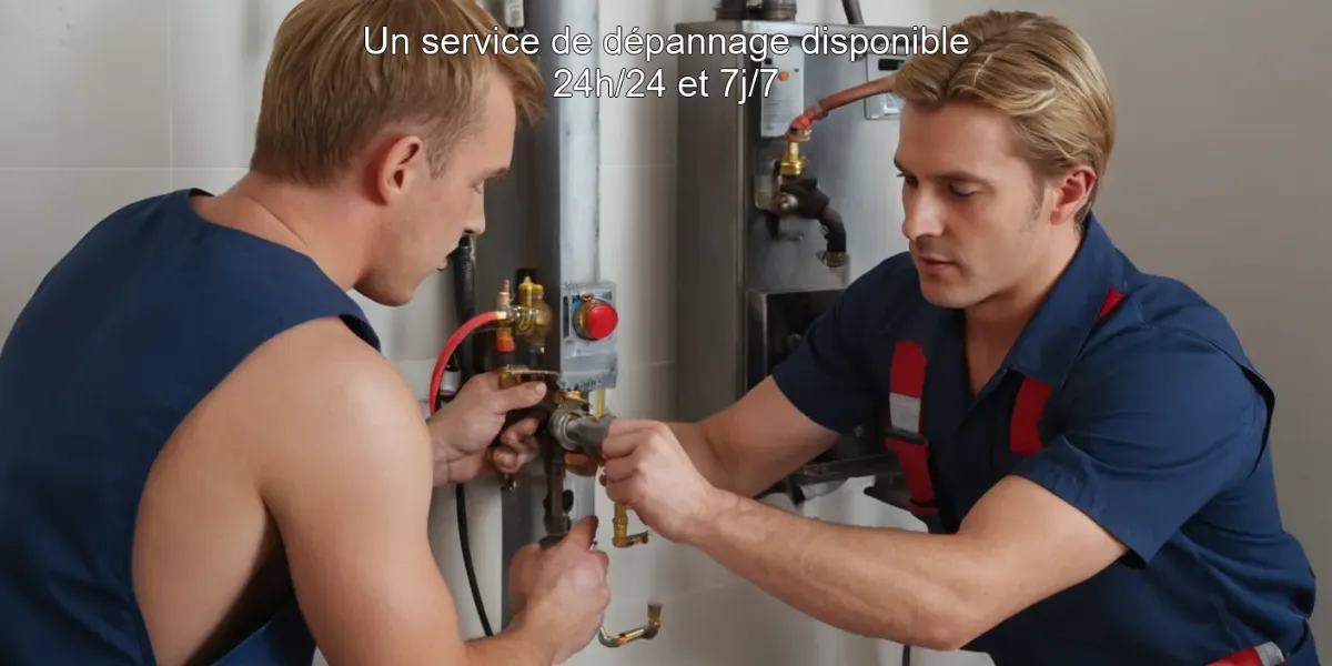 Un service de dépannage disponible 24h/24 et 7j/7