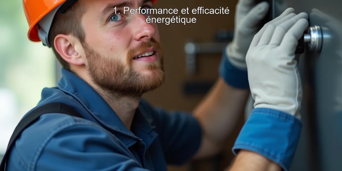 1. Performance et efficacité énergétique