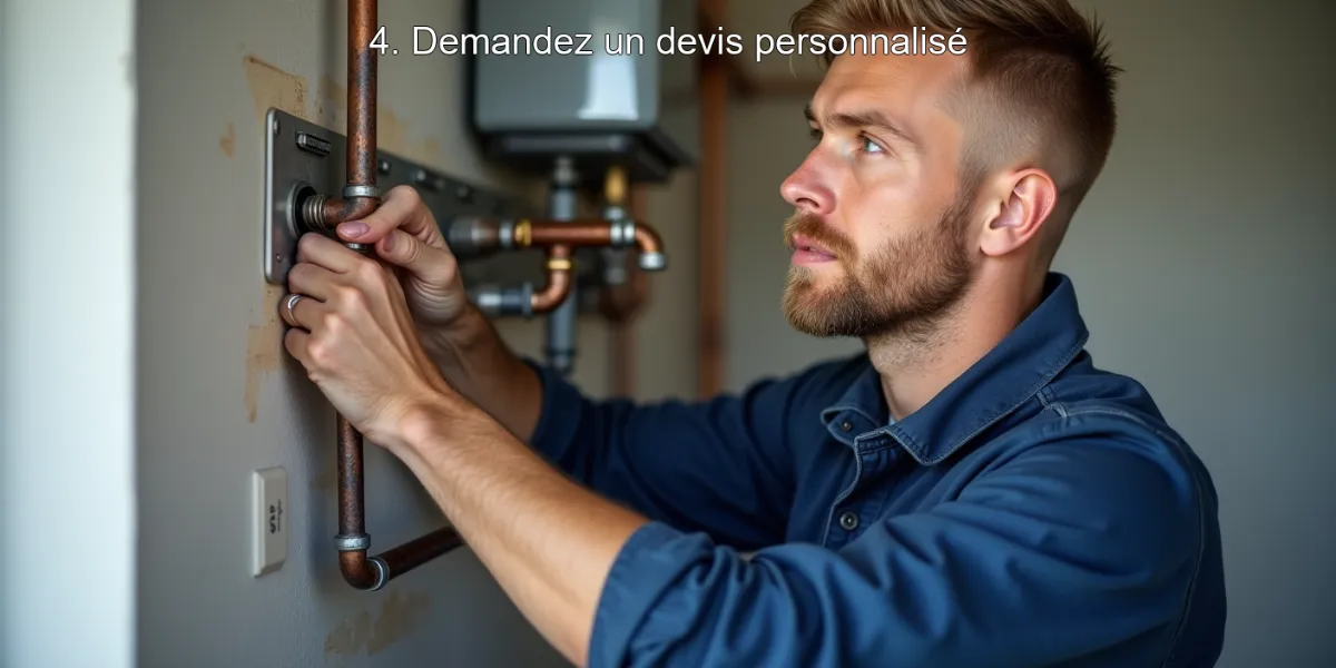 4. Demandez un devis personnalisé