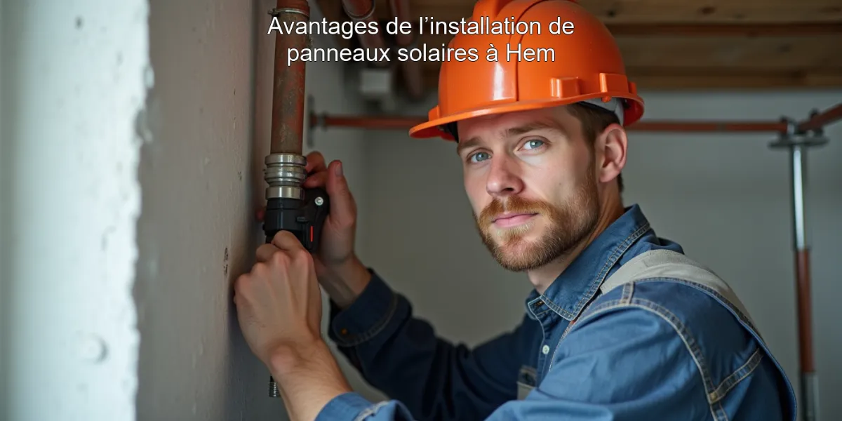 Avantages de l’installation de panneaux solaires à Hem