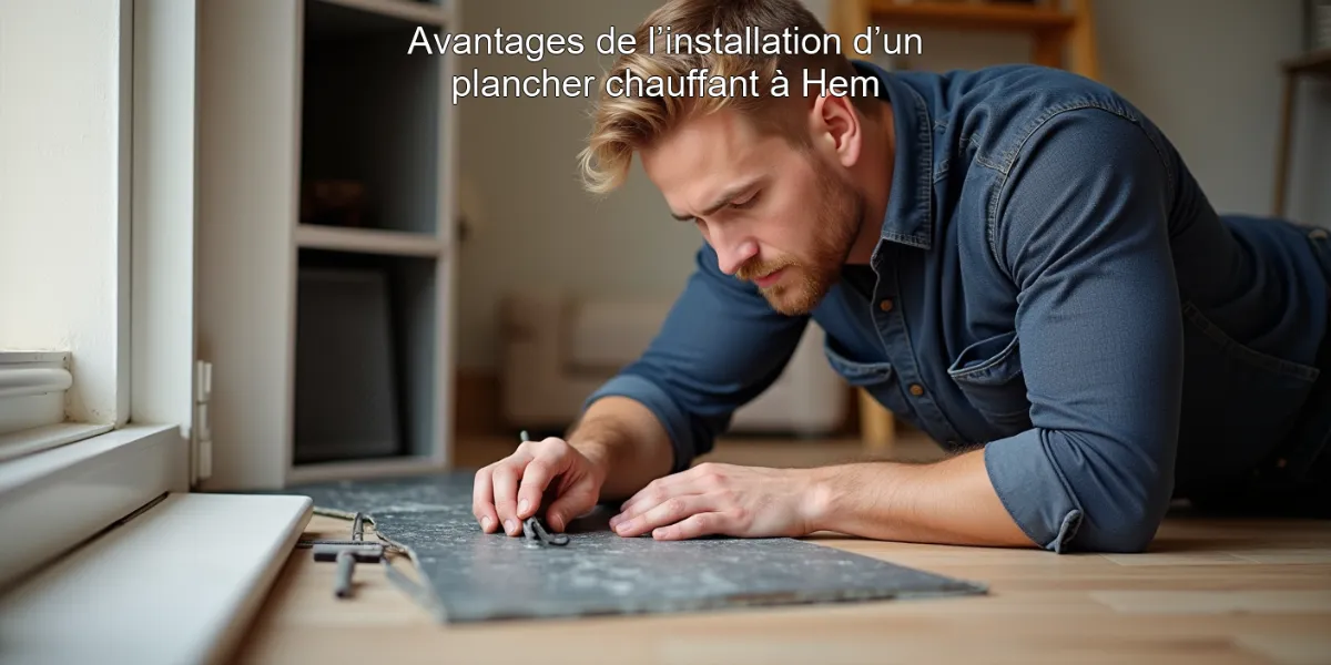 Avantages de l’installation d’un plancher chauffant à Hem