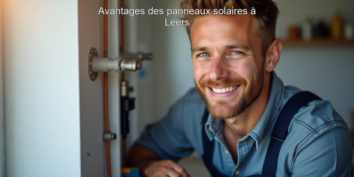 Avantages des panneaux solaires à Leers