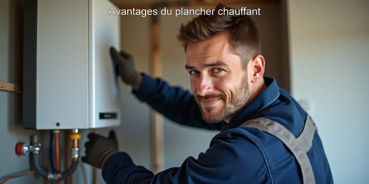 Avantages du plancher chauffant